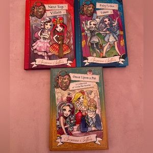 Set of 3 Ever After High Books